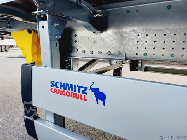 Open semitrailer with tarp SCHMITZ CARGOBULL SKO 24/L-Trockenfrachtkoffer MIETEN statt KAUFEN