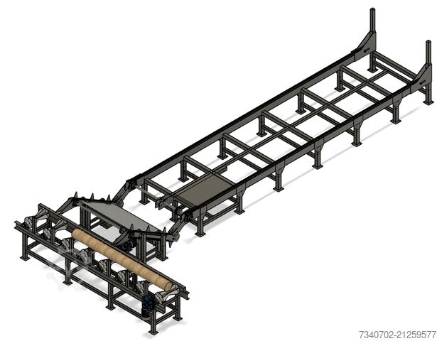 কাঠের গুঁড়ি ফিডার, কনভেয়র TECHNOW PRK-5000