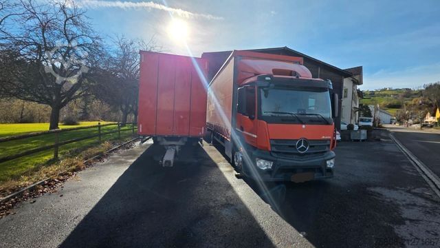 Xe tải jumbo MERCEDES-BENZ Antos 1830 Jumbozug Durchlader Standort Schweiz
