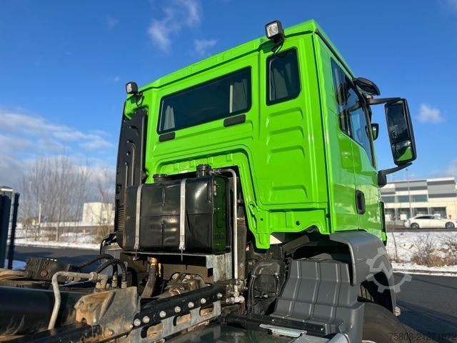 Xe tải ben móc container (roll-off) MAN TGS 26.470 6x2 Abroller  HYVA Lift/Lenk