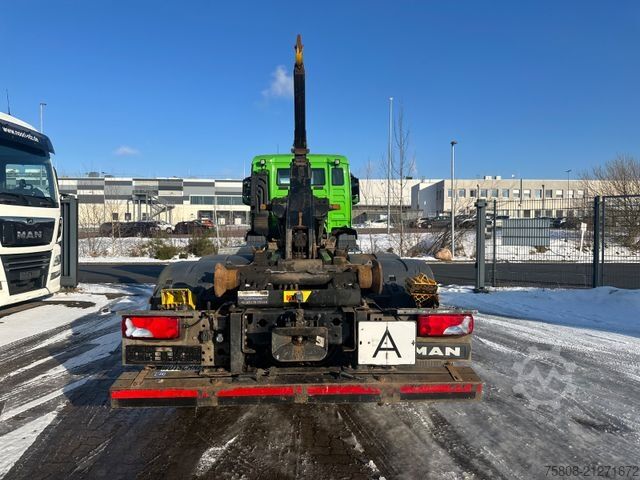 Xe tải ben móc container (roll-off) MAN TGS 26.470 6x2 Abroller  HYVA Lift/Lenk