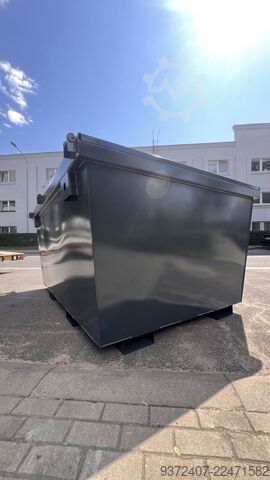抓斗箱 3000 x 2000 x 1250 CTG GmbH Grabbox mit Stahldeckel