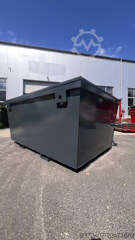 抓斗箱 3000 x 2000 x 1250 CTG GmbH Grabbox mit Stahldeckel