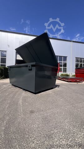 抓斗箱 3000 x 2000 x 1250 CTG GmbH Grabbox mit Stahldeckel