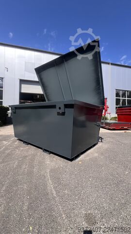 抓斗箱 3000 x 2000 x 1250 CTG GmbH Grabbox mit Stahldeckel