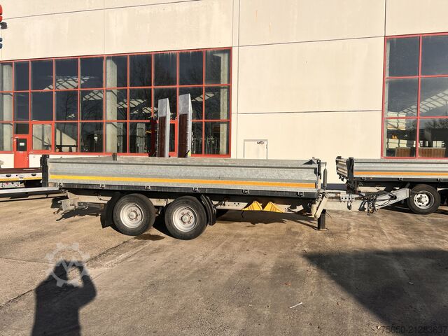 Kippanhänger Möslein TDS 13 Schwebheim  13 t Tandemkipper- Tieflader