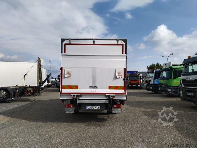 Tenteli düz yataklı kamyon Volvo FL 240