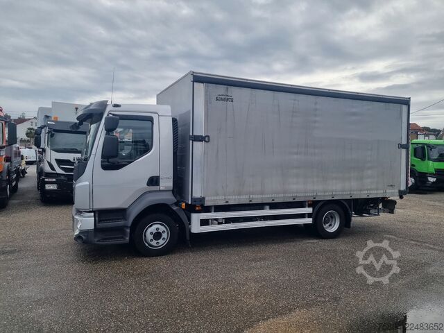 Tenteli düz yataklı kamyon Volvo FL 240