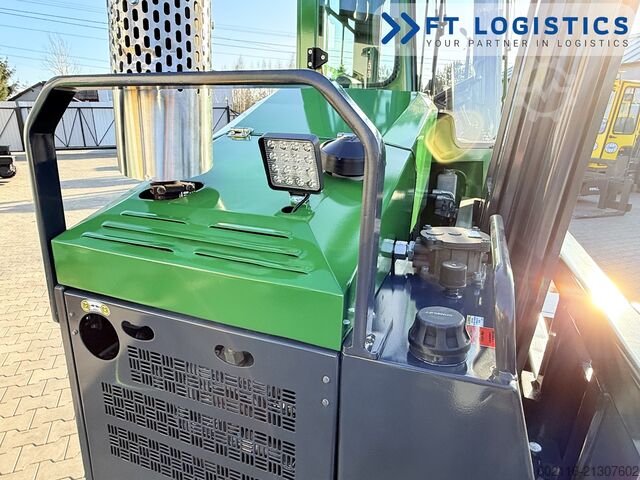 τετραπλής κατεύθυνσης περονοφόρο όχημα Combilift C5000L GAS DUPLEX 4100 POSITIONER CABIN