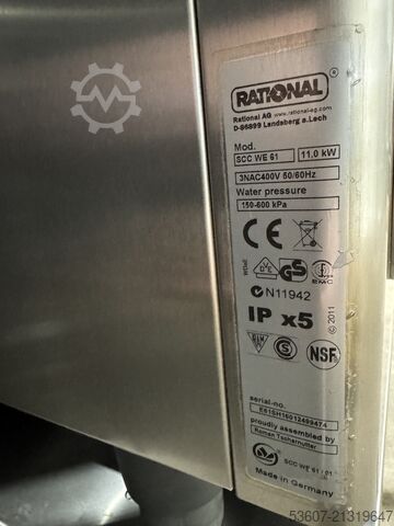 Combi steamers Rational SCC 61 WE Elektro