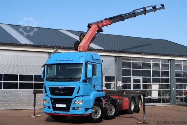Автокран MAN TGS 35.480 8X2-6/ HMF 2620/ CABLE+KRAN/ REMOTE