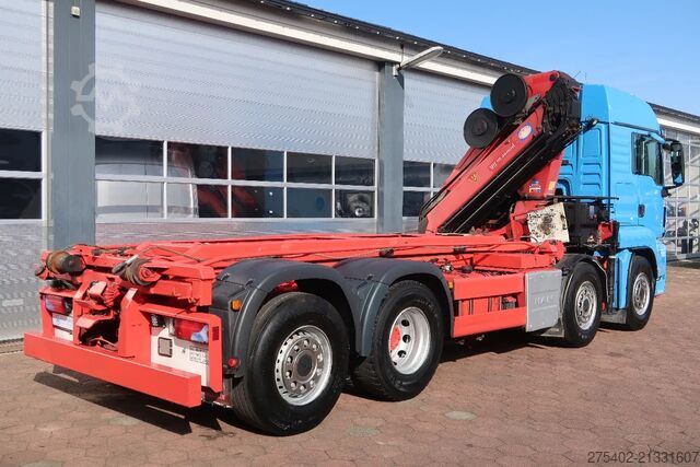 Автокран MAN TGS 35.480 8X2-6/ HMF 2620/ CABLE+KRAN/ REMOTE