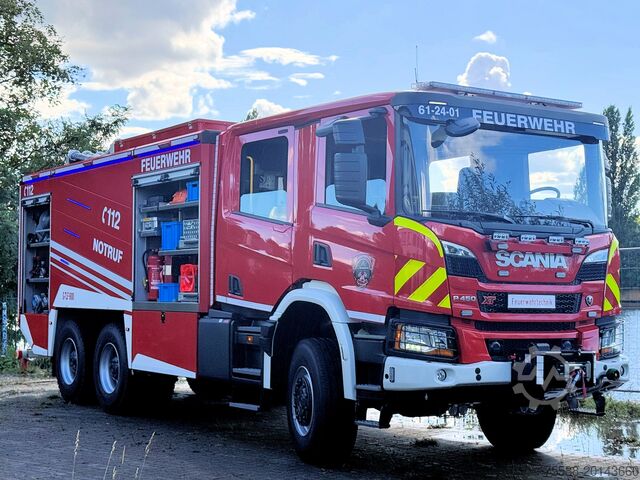 GTLF9500 Großtanklöschfahrzeug Feuerwehr SCANIA P450 XT 6x6 Allrad