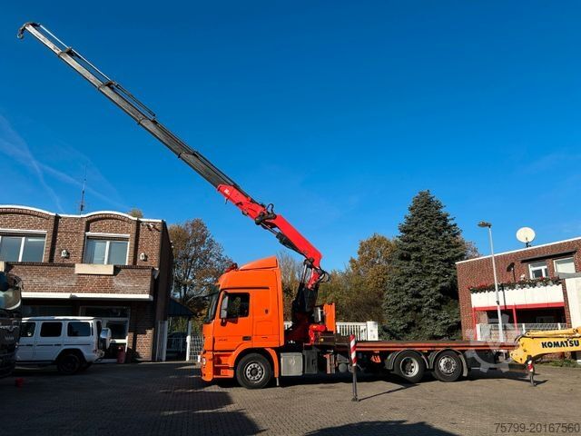 Auto-dizalica montirana na kamionu MERCEDES-BENZ 2541 Actros Plattform + FASSI Kran 6X2