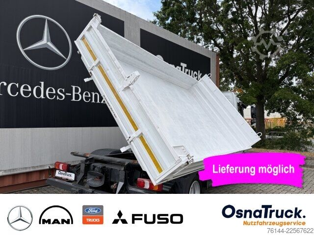 Furgonçinë me kiper Mercedes-Benz Atego 816 Dreiseitenkipper "Meiller" Klima,2xAHK