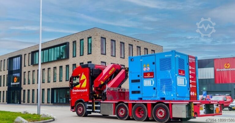 Ģenerators Bredenoord genset Yanmar stage 3A 34/37kVA aggregat