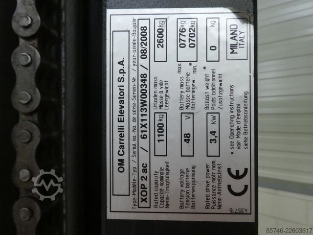 XOP 2 ак LINDE / OM XOP 2 ac