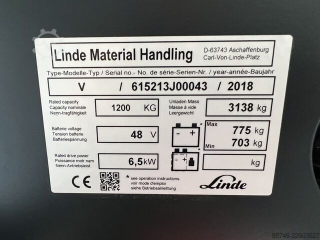 V ( 5213 ) Триплекс FFL LINDE V  ( 5213 ) Triplex FFL