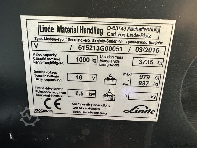 V ( 5213 ) Triplex FFL LINDE V  ( 5213 ) Triplex FFL