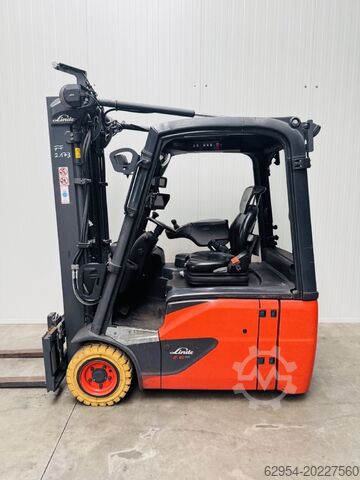 Carretilla eléctrica de 3 ruedas Linde E 16-02 EVO Triplex STVO Kamera
