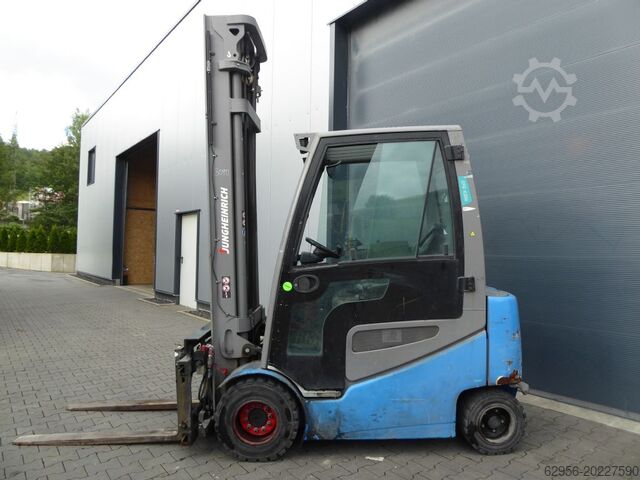 Elektrisk firehjulsgaffeltruck Jungheinrich EFG 430K 700DZ
