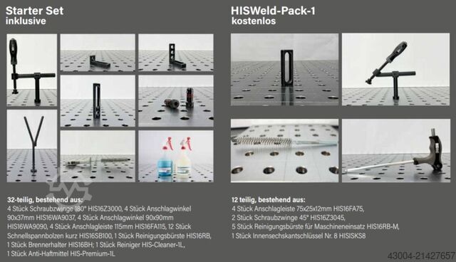 Meja las HISWeld HIS16V33015