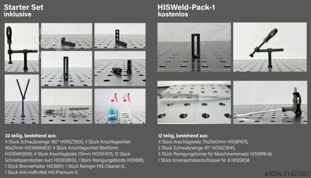 Meja las HISWeld HIS16V31510