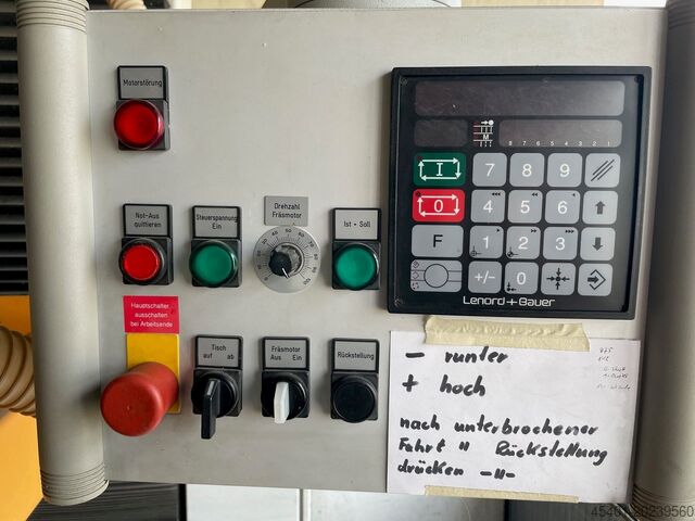 Styropor/skum fresemaskin Bornemann BW900