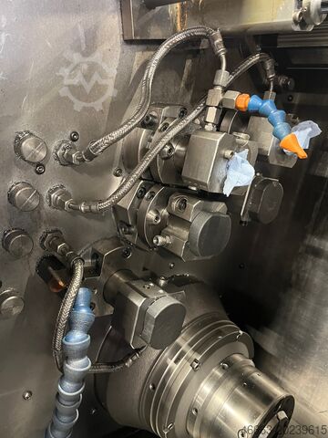 CNC dreiebenk Index ABC med stangmater Index ABC