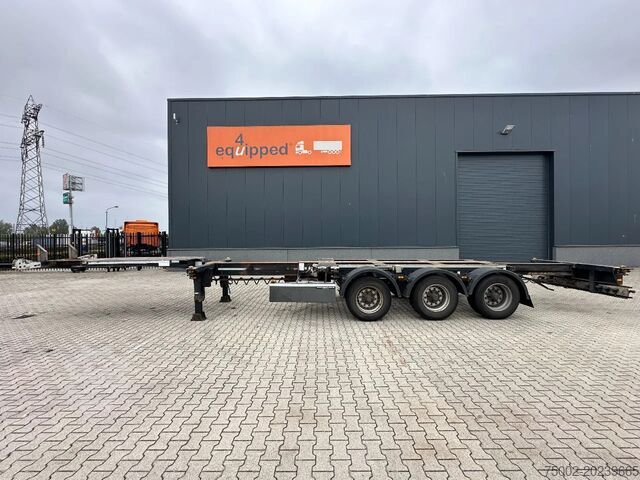 Transport de conteneurs Broshuis 3UCC-39/45 FLN, 45FT High Cube multi, BPW, lift...