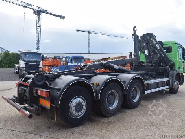 হুক আর্ম সিস্টেম Mercedes-Benz Actros 3236 Hooklift + Hiabcrane