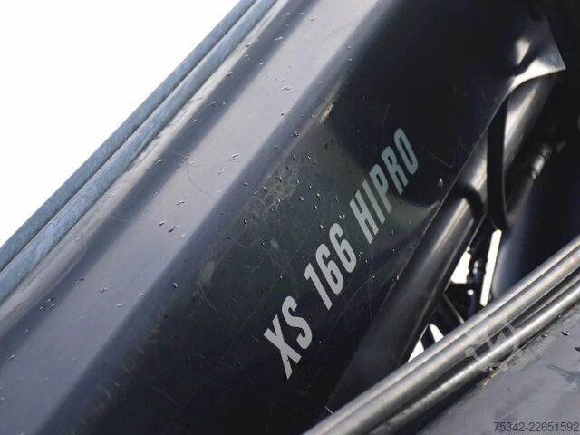 Sistema de brazo de gancho Mercedes-Benz Actros 3236 Hooklift + Hiabcrane