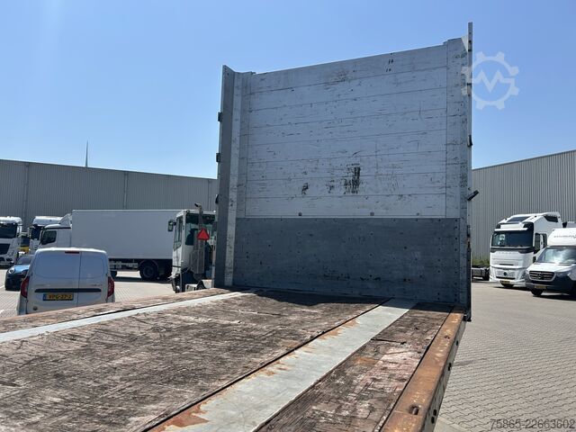Plataforma remolque Schmitz Cargobull S 01 / Plateau - Flat Bed / SAF Drum / 2x Lifta...