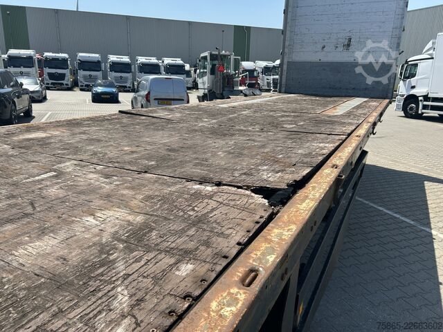 Plataforma remolque Schmitz Cargobull S 01 / Plateau - Flat Bed / SAF Drum / 2x Lifta...