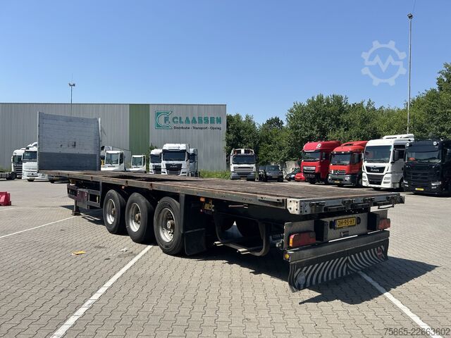 Platformas piekabe Schmitz Cargobull S 01 / Plateau - Flat Bed / SAF Drum / 2x Lifta...