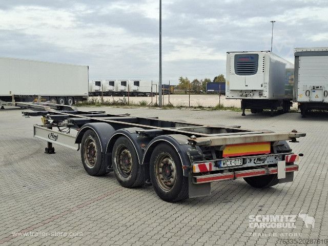 Semitrailer Fliegl Containerchassis Standard