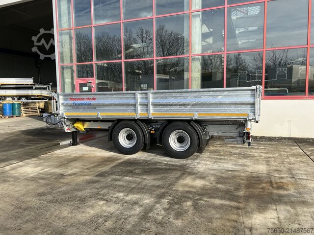 Damperli treyler Möslein TTD 19 B  19 t Tandemkipper- Tieflader, Breitbereifung