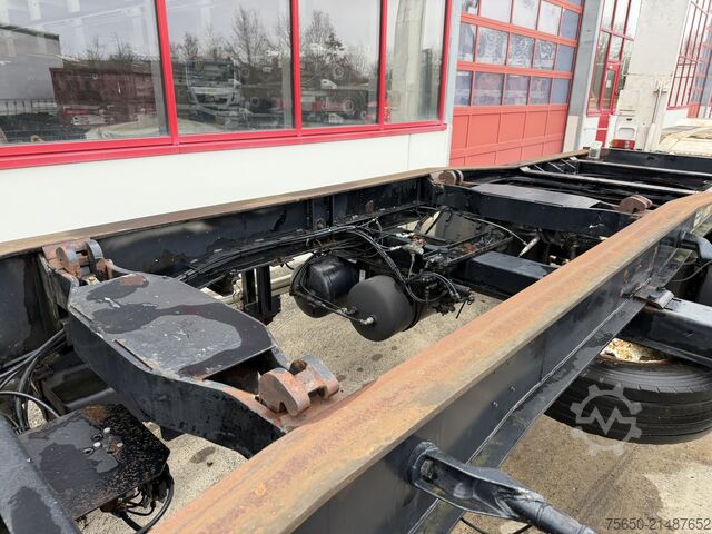 Anhänger-Wechselfahrgestell Hüffermann HSA1860  2 Achs Abrollmulden Anhänger