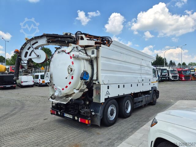 Xe tải hút chân không và áp suất MAN FE 28.460 6X4 - ASSMANN