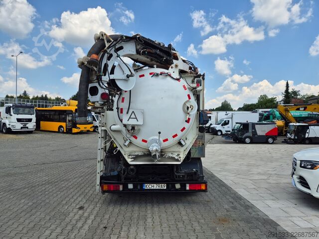 Xe tải hút chân không và áp suất MAN FE 28.460 6X4 - ASSMANN