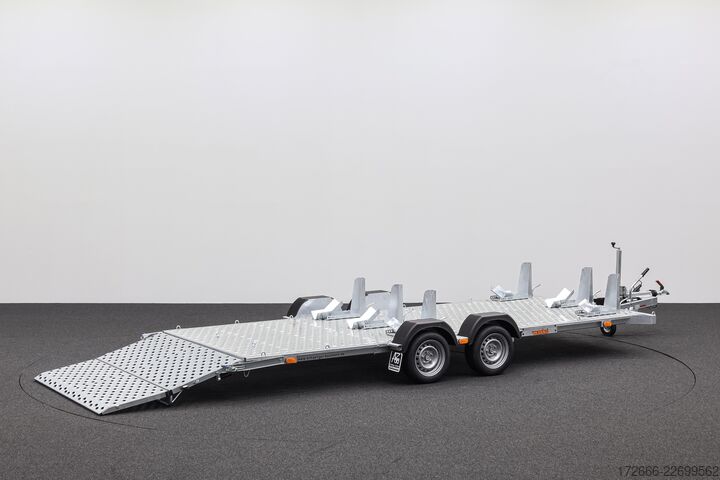  Vezeko MOTOVAN D27 495X200CM 2700KG MOTORRADANHÄNGER