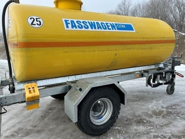 Remorque citerne à eau 5 000 L Fasswagen GmbH Anhänger Modell