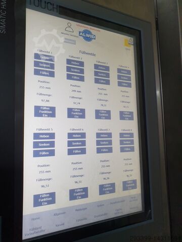 Behälterfüllsystem ALWID GmbH GARANT-8MDM