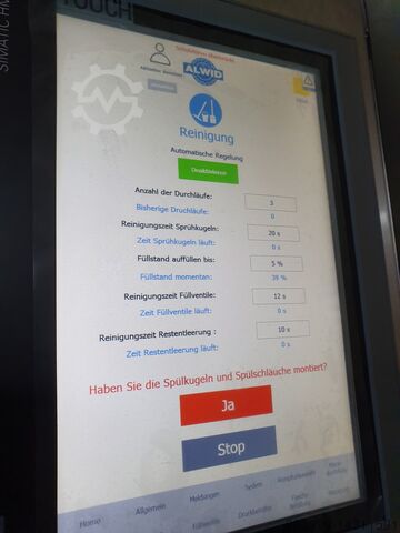 Behälterfüllsystem ALWID GmbH GARANT-8MDM