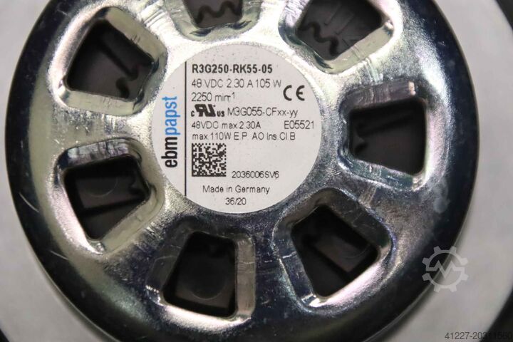 Radijalni ventilator 48 V ebmpapst R2E133-BH66-25