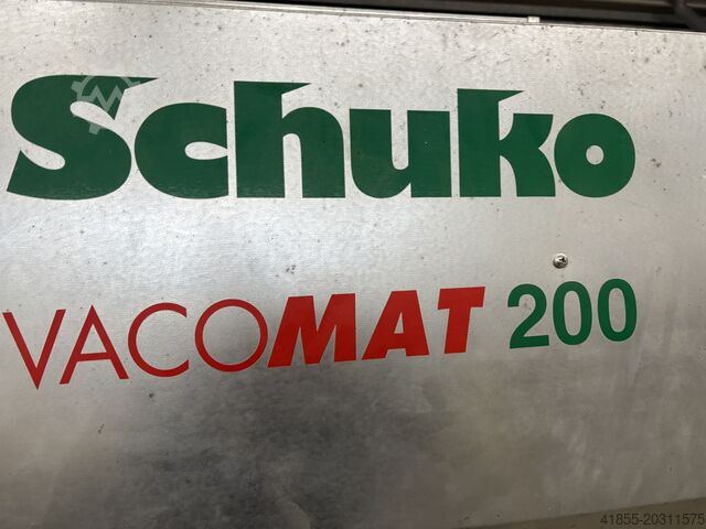 Mobile exhaust system Schuko Vacomat 200P mit pneum.Filterabreinigung