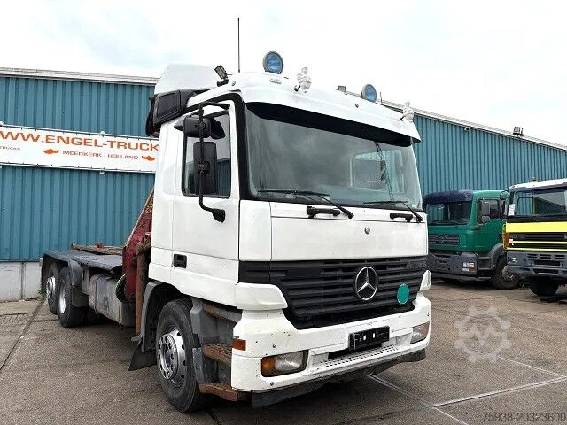 מערכת זרועות וו Mercedes-Benz Actros 2540 L 6x2 MP1 WITH V-CRANE & HOOK-ARM S...