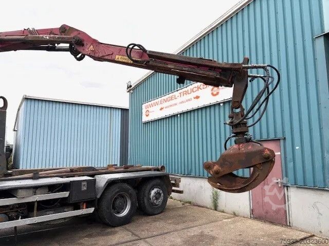 מערכת זרועות וו Mercedes-Benz Actros 2540 L 6x2 MP1 WITH V-CRANE & HOOK-ARM S...