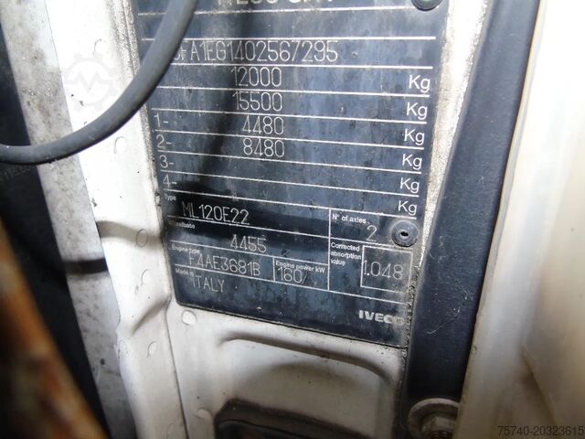 Mala Iveco EuroCargo 120 IVECO EURO CARGO 120.22 EEV