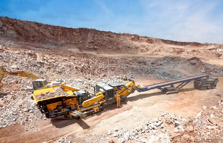 Crushing equipment/mobile crushing plant Fabo Mobile Crushing Plant Mobile Crushing Plant 400-450 tph